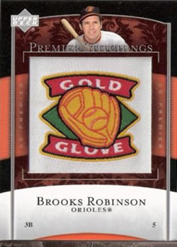 2007 Upper Deck Premier - Premier Stitchings #PS-59 Brooks Robinson Front