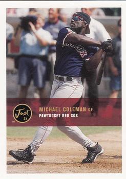2000 Just #121 Michael Coleman Front