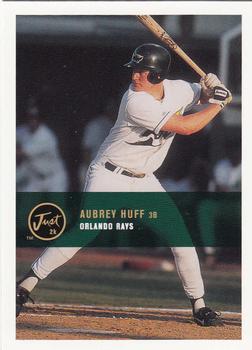 2000 Just #139 Aubrey Huff Front