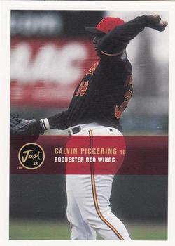 2000 Just #175 Calvin Pickering Front