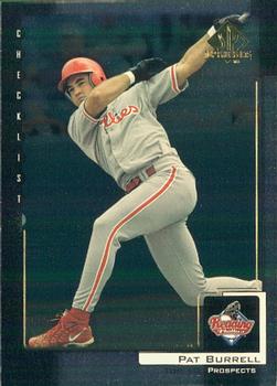 2000 SP Top Prospects #9 Pat Burrell Front