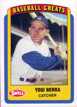 1990 Swell Baseball Greats #105 Yogi Berra Front