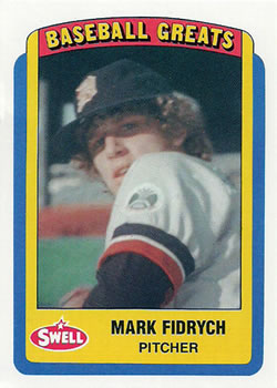1990 Swell Baseball Greats #122 Mark Fidrych Front