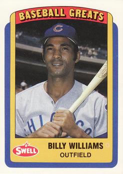 1990 Swell Baseball Greats #13 Billy Williams Front