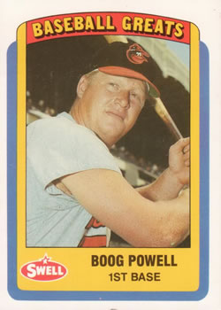1990 Swell Baseball Greats #16 Boog Powell Front