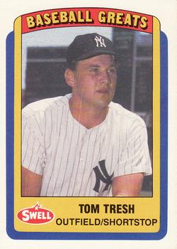 1990 Swell Baseball Greats #17 Tom Tresh Front