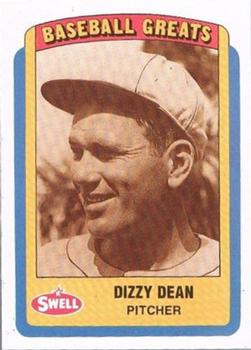 1990 Swell Baseball Greats #6 Dizzy Dean Front