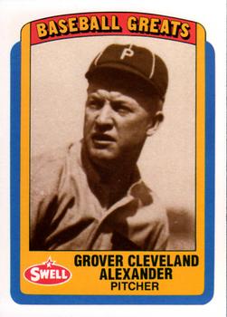 1990 Swell Baseball Greats #30 Grover Cleveland Alexander Front