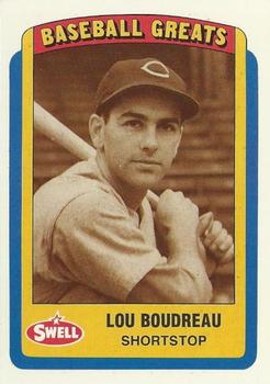 1990 Swell Baseball Greats #31 Lou Boudreau Front
