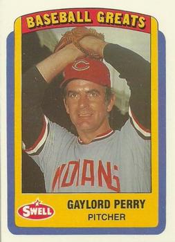 1990 Swell Baseball Greats #66 Gaylord Perry Front