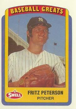 1990 Swell Baseball Greats #79 Fritz Peterson Front