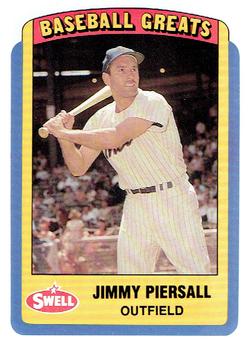 1990 Swell Baseball Greats #92 Jimmy Piersall Front