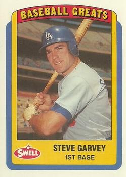 1990 Swell Baseball Greats #103 Steve Garvey Front