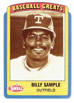 1990 Swell Baseball Greats #118 Billy Sample Front