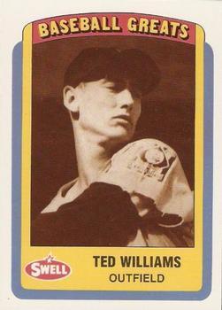 1990 Swell Baseball Greats #125 Ted Williams Front