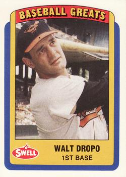 1990 Swell Baseball Greats #57 Walt Dropo Front