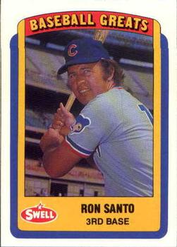 1990 Swell Baseball Greats #64 Ron Santo Front