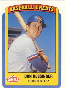 1990 Swell Baseball Greats #69 Don Kessinger Front