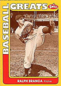 1991 Swell Baseball Greats #14 Ralph Branca Front