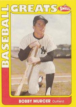 1991 Swell Baseball Greats #117 Bobby Murcer Front