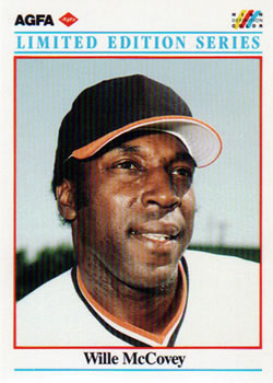 1990 AGFA #20 Willie McCovey Front