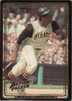 1993 Action Packed All-Star Gallery Series I #17 Willie Stargell Front