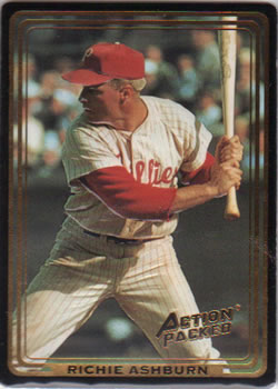 1993 Action Packed All-Star Gallery Series I #24 Richie Ashburn Front