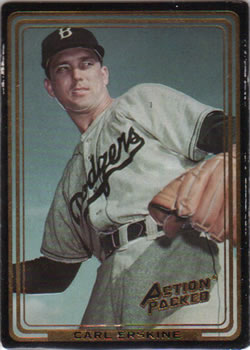 1993 Action Packed All-Star Gallery Series I #54 Carl Erskine Front