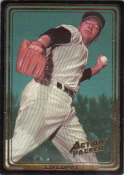 1993 Action Packed All-Star Gallery Series I #67 Ed Lopat Front