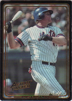 1993 Action Packed All-Star Gallery Series I #81 Rusty Staub Front