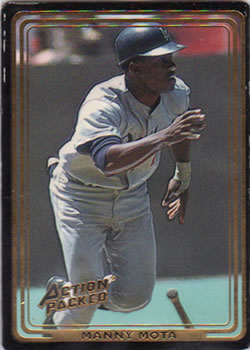 1993 Action Packed All-Star Gallery Series I #83 Manny Mota Front