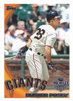 2010 Topps San Francisco Giants World Series Champions #SFG8 Buster Posey Front