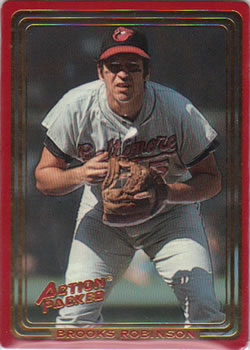 1993 Action Packed All-Star Gallery Series II #120 Brooks Robinson Front