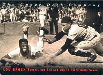 1994 Upper Deck All-Time Heroes #3 Lou Brock Front