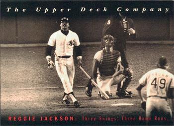 1994 Upper Deck All-Time Heroes #9 Reggie Jackson Front