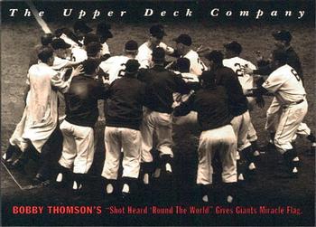1994 Upper Deck All-Time Heroes #16 Bobby Thomson Front