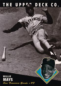 1994 Upper Deck All-Time Heroes #24 Willie Mays Front