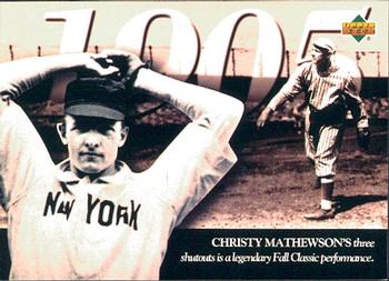 1994 Upper Deck All-Time Heroes #104 Christy Mathewson Front