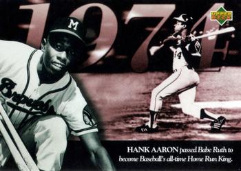 1994 Upper Deck All-Time Heroes #121 Hank Aaron Front