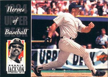 1994 Upper Deck All-Time Heroes #210 Reggie Jackson Front
