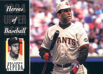 1994 Upper Deck All-Time Heroes #215 Orlando Cepeda Front