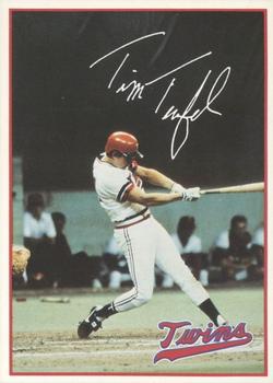 1985 7-Eleven Minnesota Twins #10 Tim Teufel Front