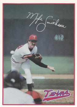 1985 7-Eleven Minnesota Twins #11 Mike Smithson Front