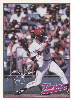 1985 7-Eleven Minnesota Twins #12 Tim Laudner Front