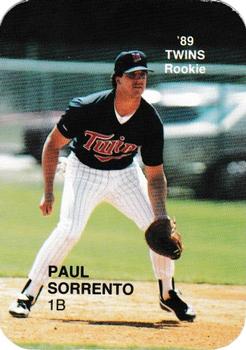 1989 Minnesota Twins (unlicensed) #18 Paul Sorrento Front