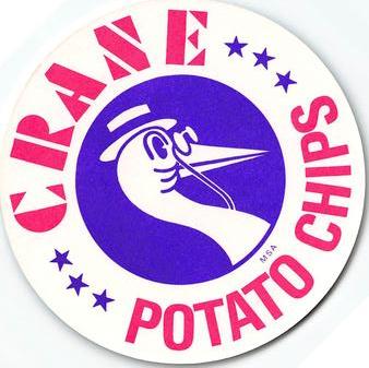 1976 Crane Potato Chips Discs #NNO Carlton Fisk Back