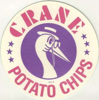 1976 Crane Potato Chips Discs #NNO Jim Palmer Back