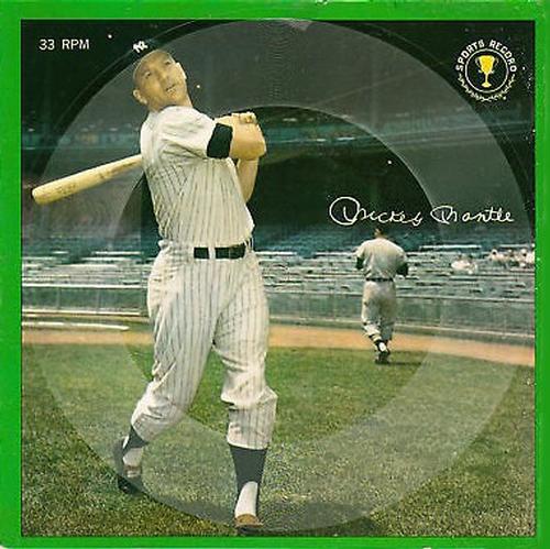 1962 Auravision Records #NNO Mickey Mantle Front