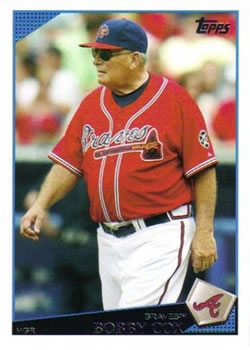 2009 Topps #17 Bobby Cox Front