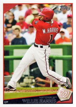 2009 Topps #97 Willie Harris Front
